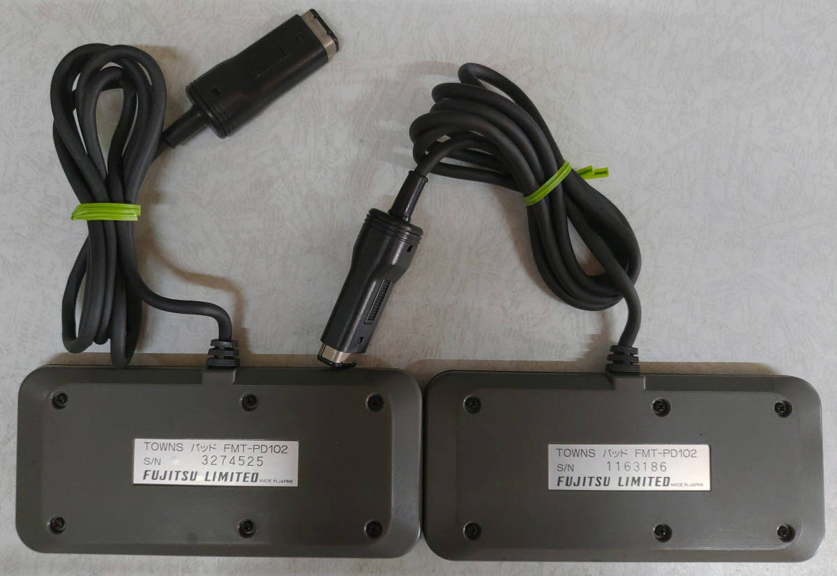 FUJITSU TOWNSパッド FMT-PD102 2個セット FMT-PD102 FM TOWNS FMTOWNS
