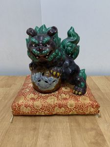 九谷焼 獅子 置物のYahoo!オークション(旧ヤフオク!)の相場・価格を