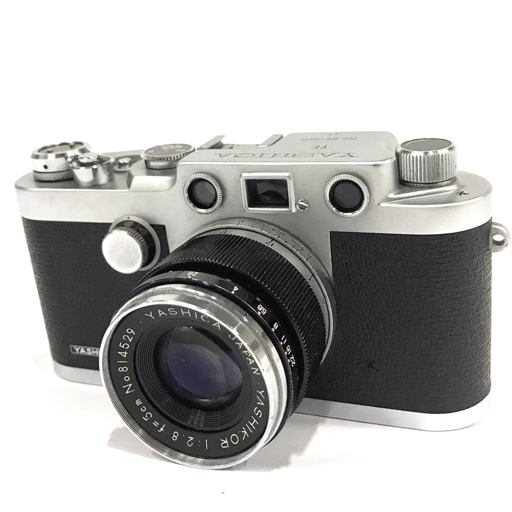 YASHICA YE レンジファインダー Lマウント YASHIKOR 1:2.8 5cm レンズ