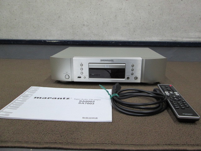 SA8003 marantz SACDプレーヤー Marantz SACD⁄CDプレーヤー | マランツ