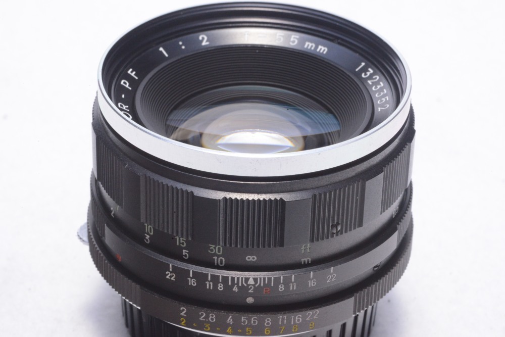 MINOLTA ミノルタ AUTO ROKKOR-PF オート ロッコール 1:2 f=55mm