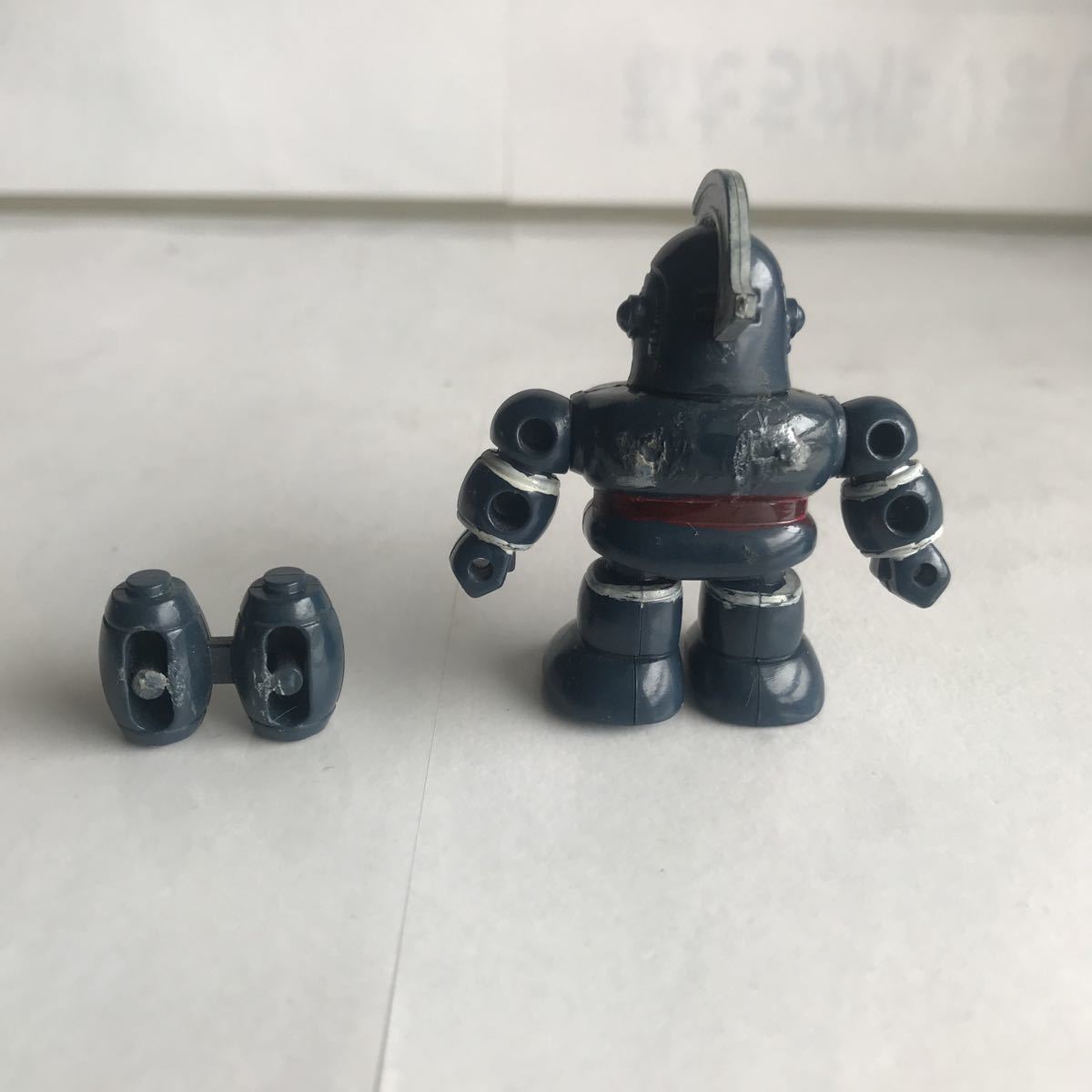 □昭和レトロ 鉄人28号 ミニプラ ガチャ プラモデルおまけ当時物□検 