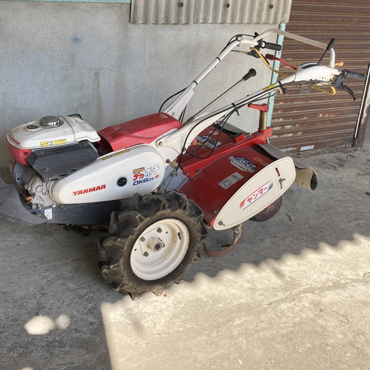 動作品 YANMAR ヤンマー DK6 デカポチ DK6DX 農用トラクター (歩行型