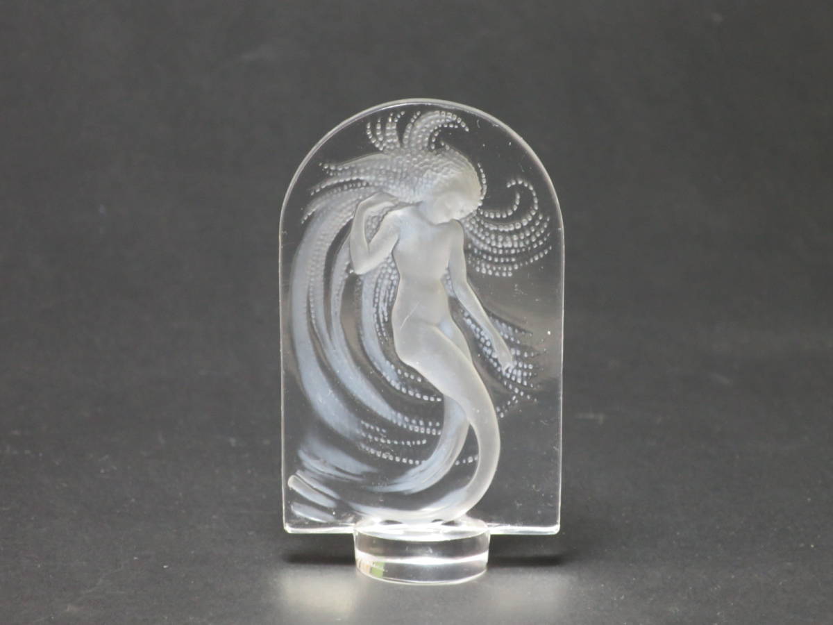 LALIQUE NAIADE ラリック ナイアード 水の妖精 オブジェ LALIQUE NAIADE ラリック ナイアード 水の妖精 オブジェ