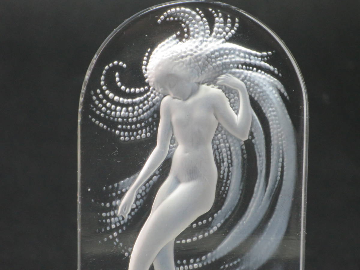 LALIQUE NAIADE ラリック ナイアード 水の妖精 オブジェ LALIQUE NAIADE ラリック ナイアード 水の妖精 オブジェ