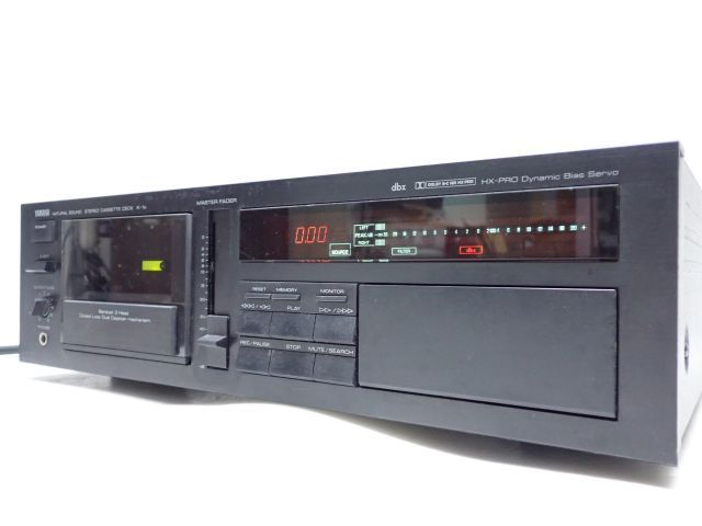 YAMAHA ヤマハ - | K-1xの仕様 修理ミスの修理 □t1766　ジャンク★YAMAHA　ヤマハ　K-1X　ステレオカセットデッキ
