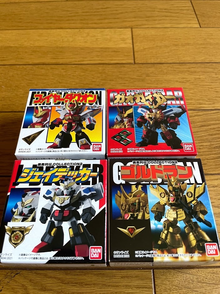 勇者列伝collection 1＆2 全8種 BOX未開封 食玩王国オフィシャル