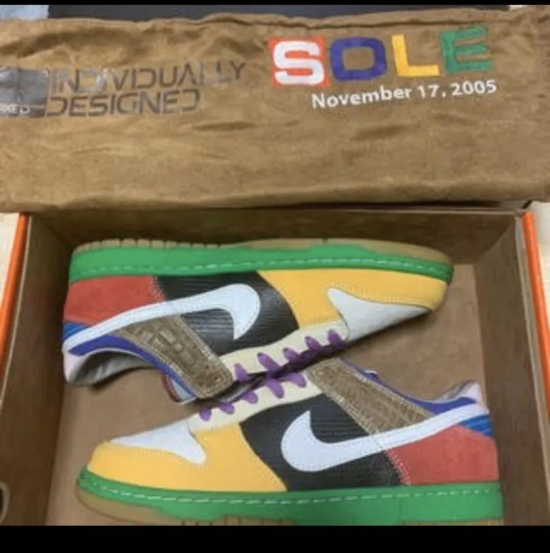 超激レア 世界限定 226足 Nike Dunk Low iD Sole Collector Cowboy 