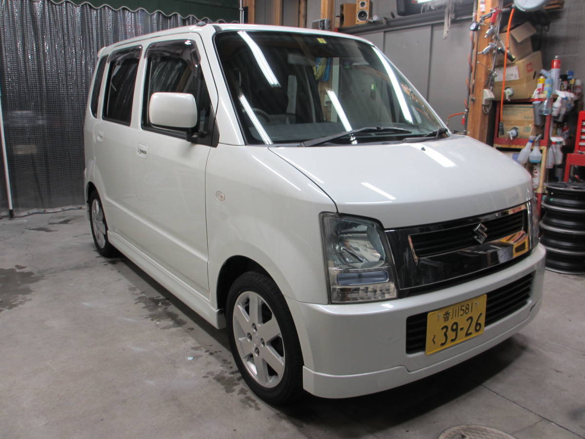 超低走行車キロ 女性１オーナー 美車 ワゴンrfxリミテッド 白パール 検長い ワゴンr 売買されたオークション情報 Yahooの商品情報をアーカイブ公開 オークファン Aucfan Com