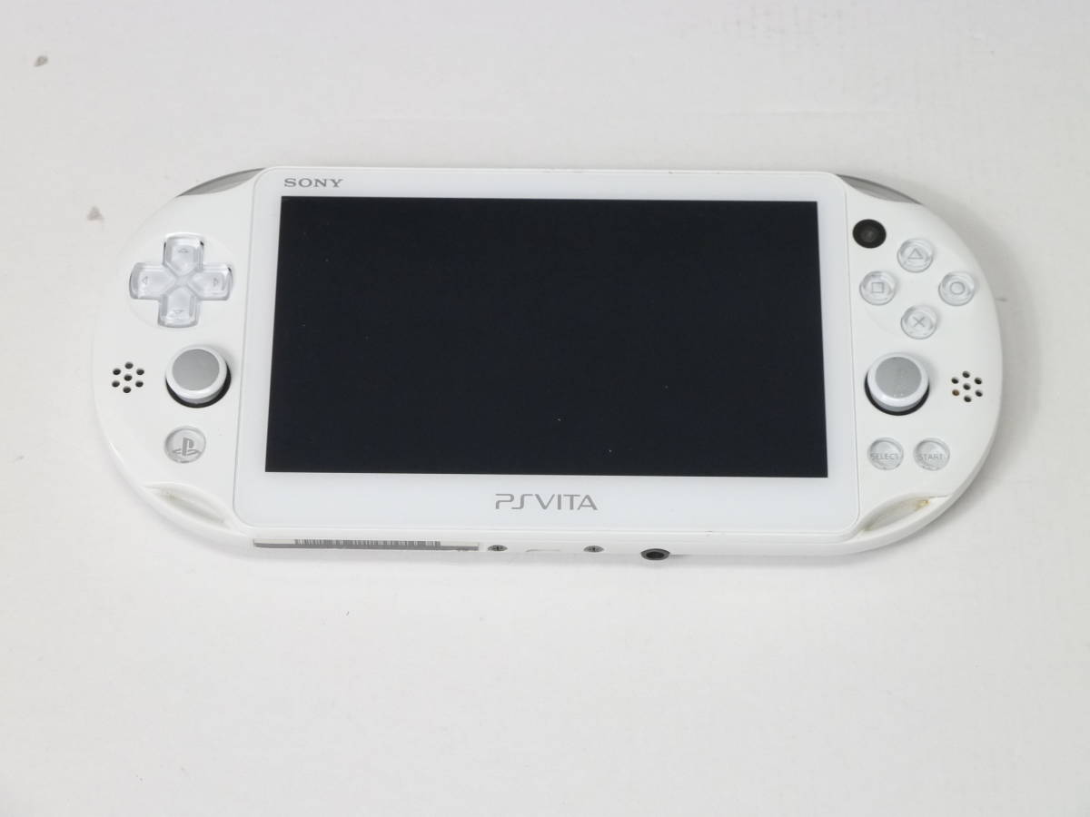 PlayStation Vita - 【ジャンク】PlayStation VITA/PSVITA/PCH-2000 PCH-2000 PSVITA ジャンク品 Vita ホワイト SONY ソニー PS - VITA