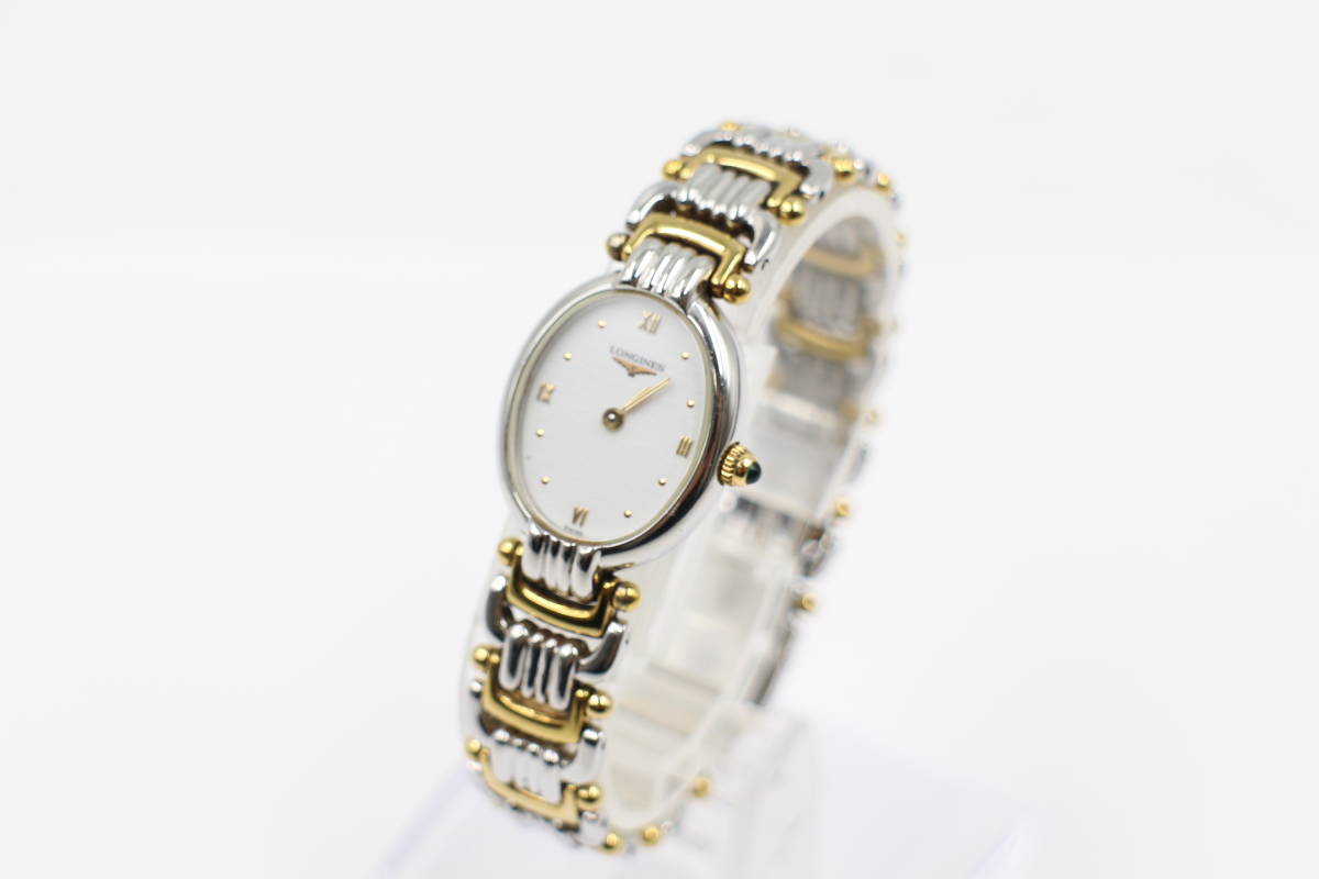 電池交換済み 【LONGINES ロンジン】 L6.202.3 クォーツ/QZ レディース 