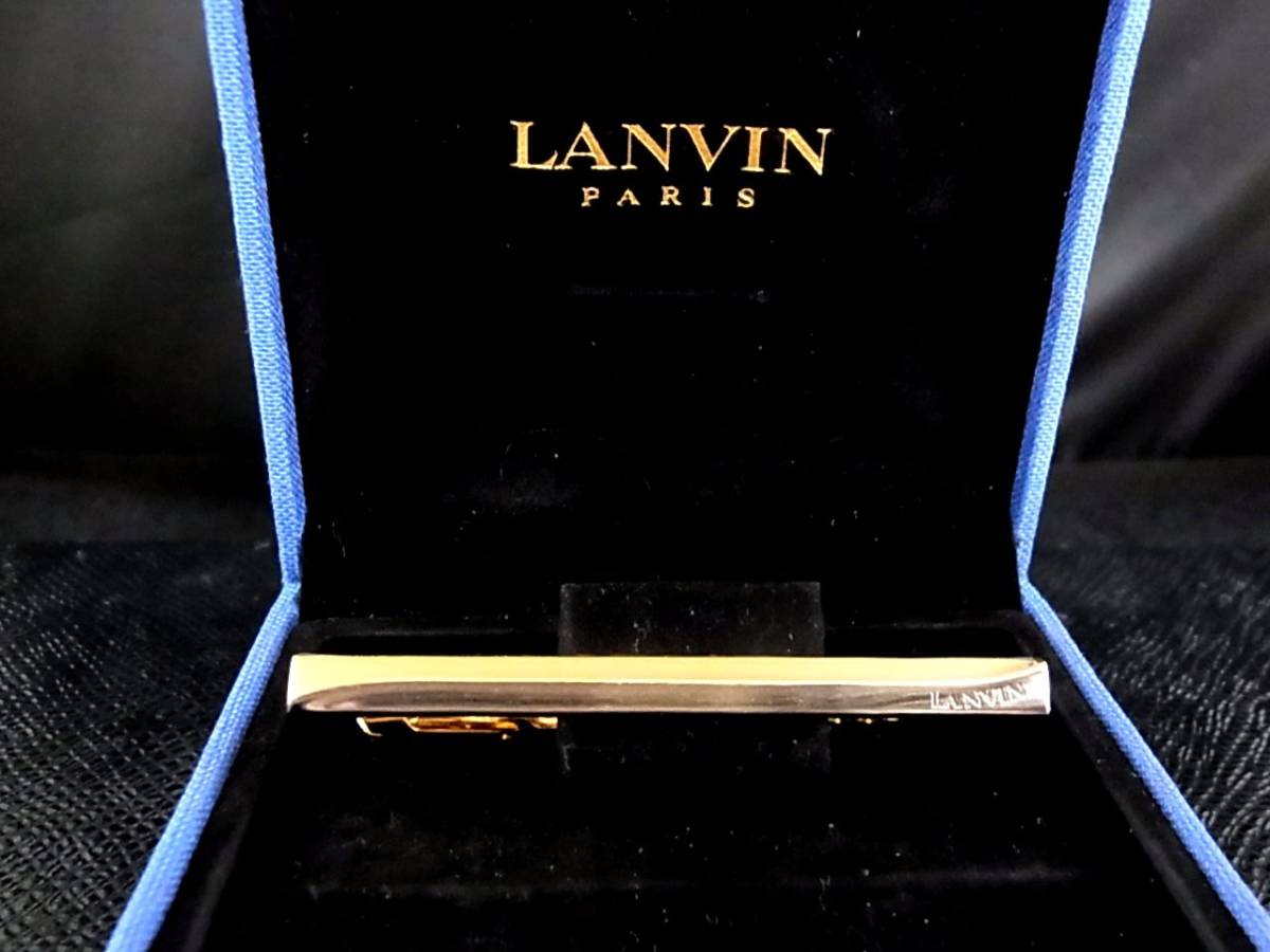 ◎№2442◎■新品■ランバン【シルバー・ゴールド】■ネクタイピン♪