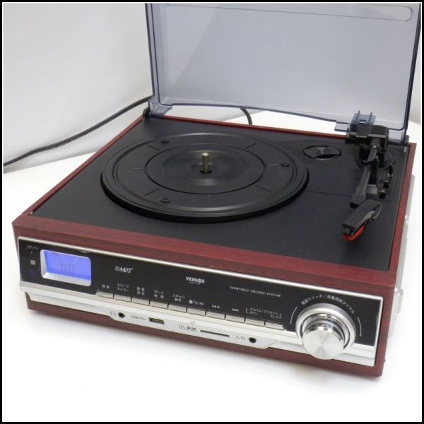 MS-39☆VERSOS ベルソス マルチレコードプレーヤー☆VS-M006 マルチ