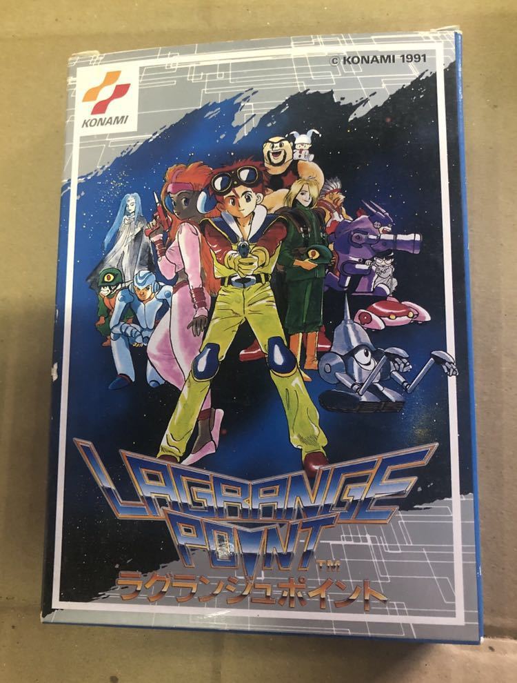 箱付 取説付 FC『ラグランジュポイント』送料198円 ファミコン カセット