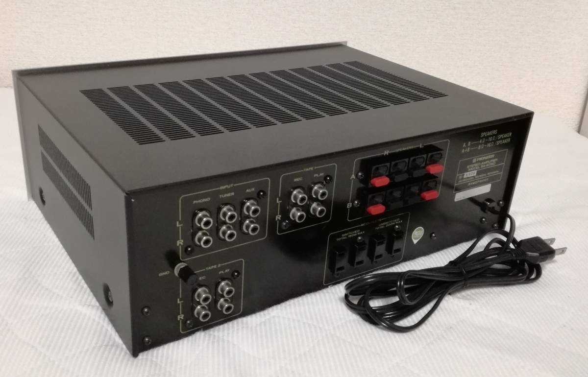 動作品、メンテナンス済み】Pioneer SA-6750 プリメインアンプ PIONEER