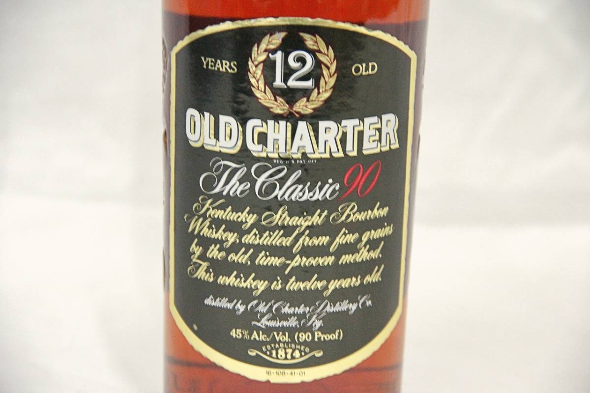 Old - Charter Whisky Classic Bourbon 0 12年 オールドチャーター OLD