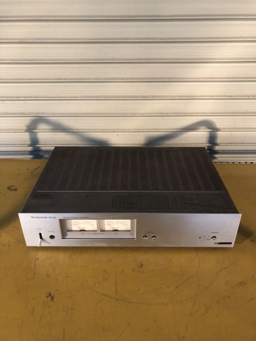 ☆ Technics テクニクス 21A SE-9021A ステレオ パワー アンプ
