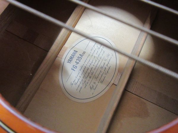 FG-435A TBS YAMAHA - Yahoo!オークション ヤマハ アコースティック