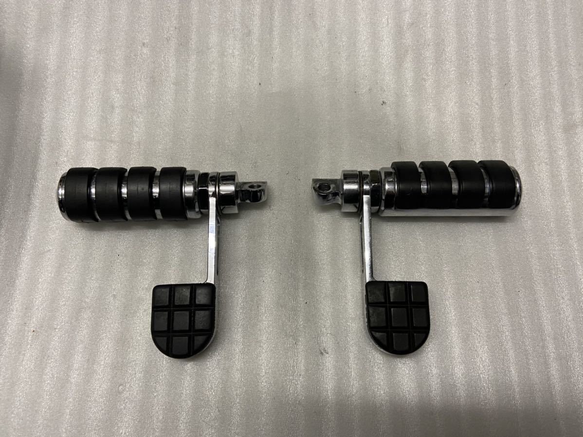 ハーレー ステップ ペグ スポーツスター ダイナ ソフテイル アイアン ショベル FXR XL FXD FLSTF FX 883 1200 CH