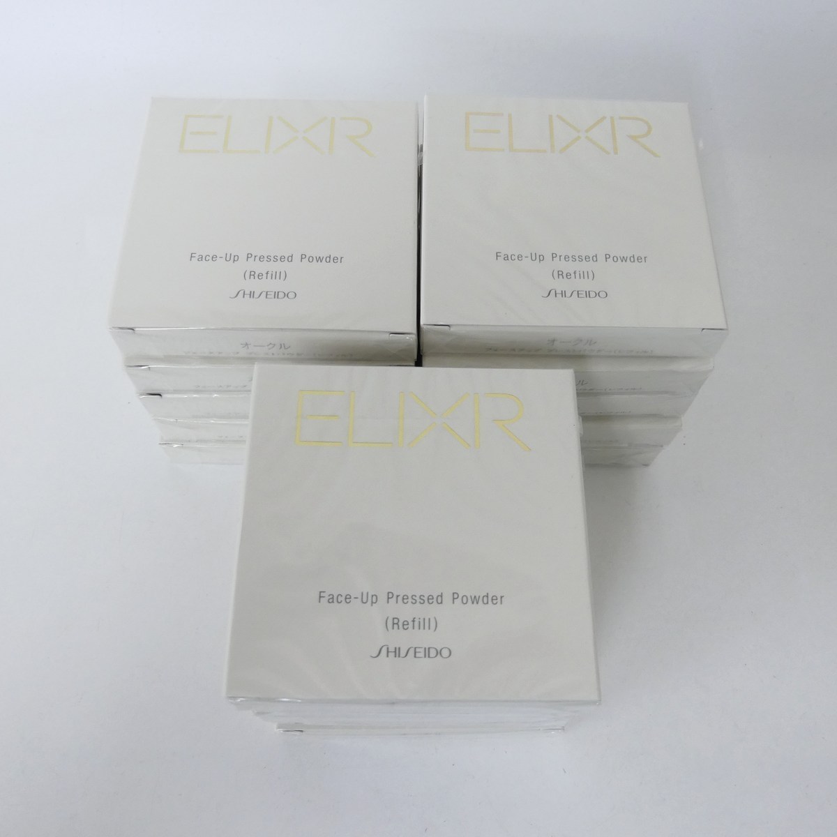 ELIXIRエリクシール フェースアッププレストパウダー オークル
