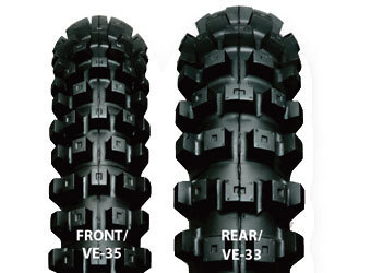 IRC VE-35 VE-33 前後セット 新品 チューブ付 Kaysun General Trading LLC.