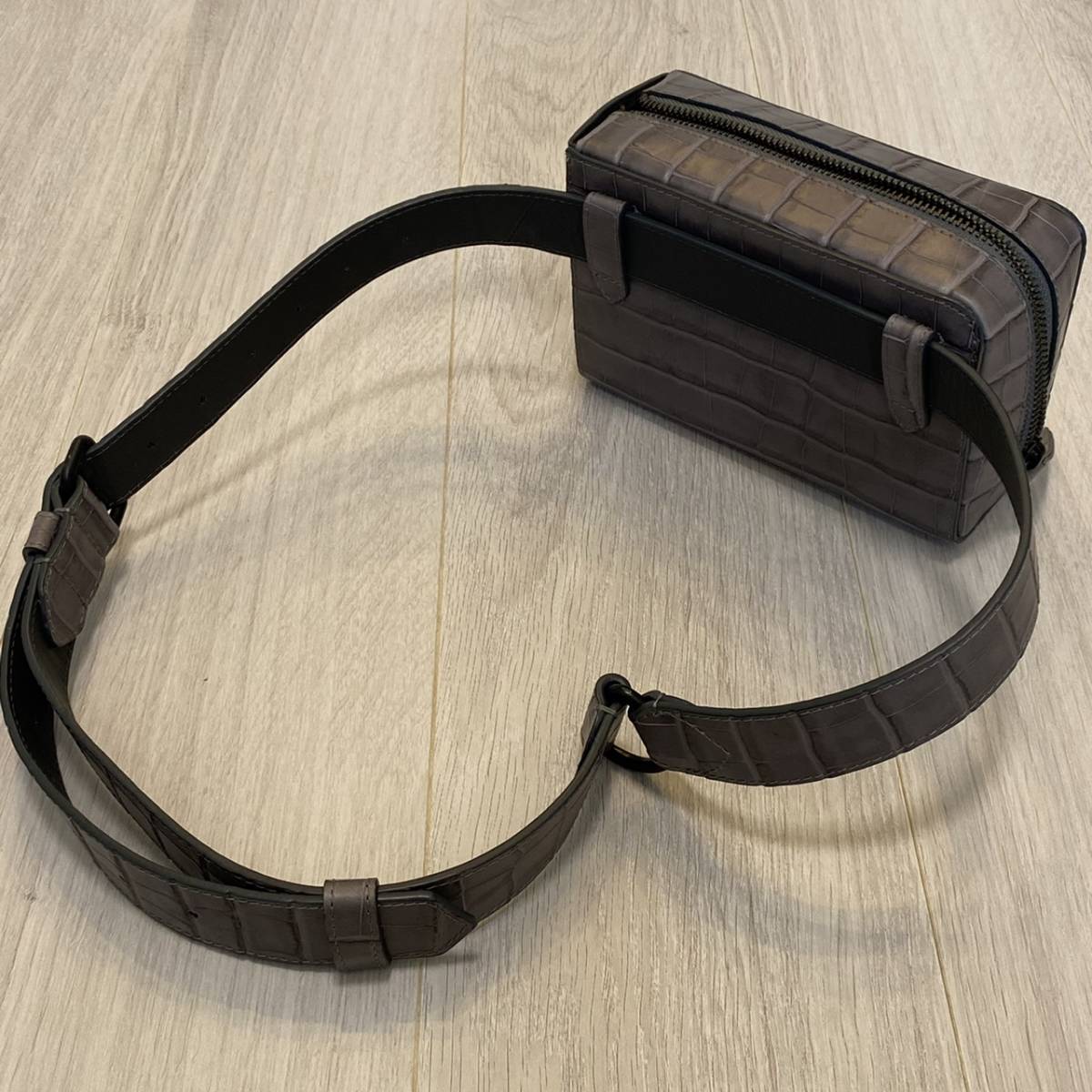dries van noten グレー ウエストバッグ 中古・古着通販】DRIES VAN NOTEN (ドリスヴァンノッテン) ウエスト