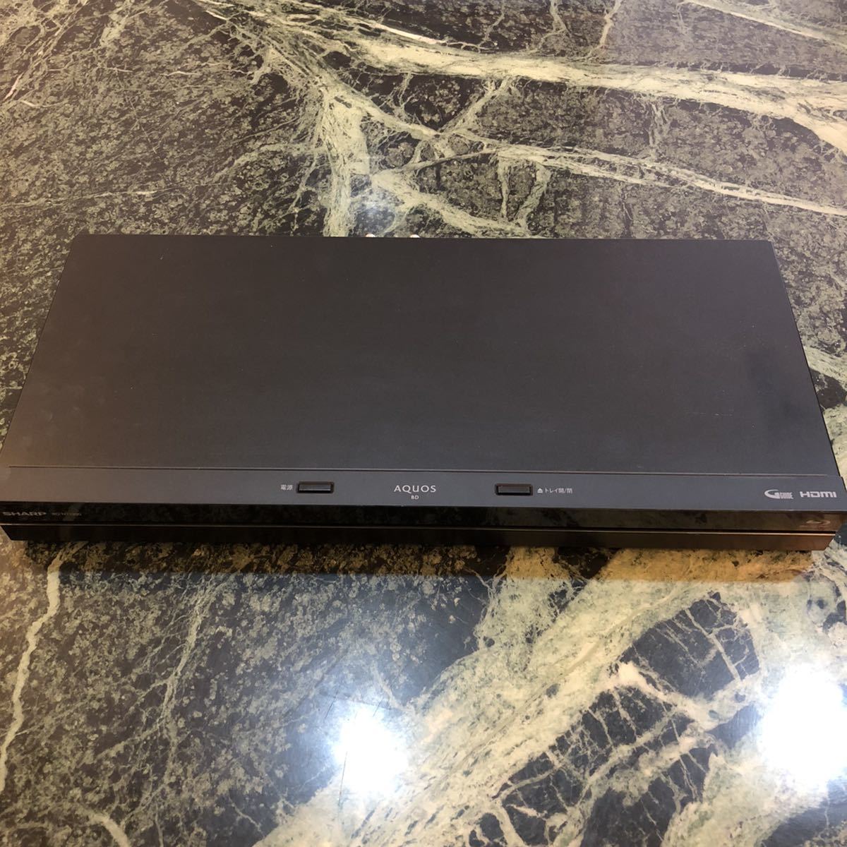 動作未確認のためジャンク扱い】SHARP シャープ ブルーレイディスク