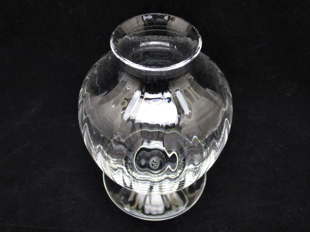 21 1199 Baccarat バカラ アクアレーユ 一輪差し フラワーベース 花瓶 花器 花生け 11cm クリスタルガラス 硝子 箱付き バカラ 売買されたオークション情報 Yahooの商品情報をアーカイブ公開 オークファン Aucfan Com