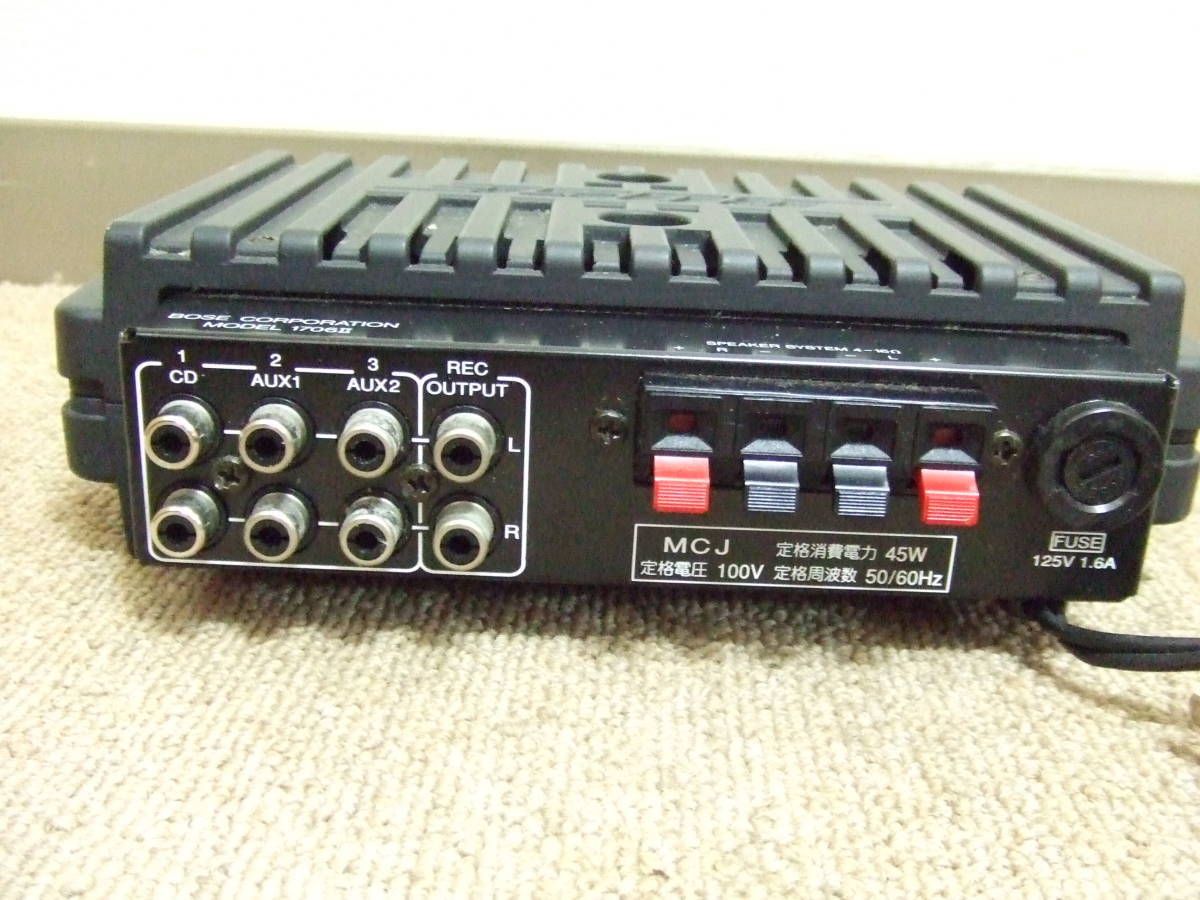 パワーアンプ BOSE | 1706II ボーズ - Bose 楽器 プロ用パワーアンプ 0 