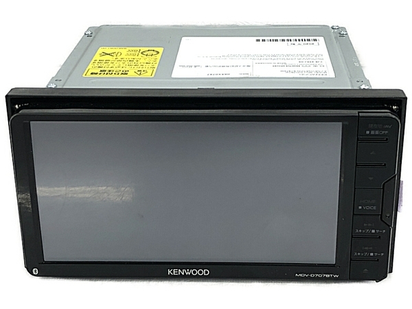 KENWOOD MDV-D707BTW カーナビ 7V型 彩速ナビ フルセグ ケンウッド 中古 美品 S5611325