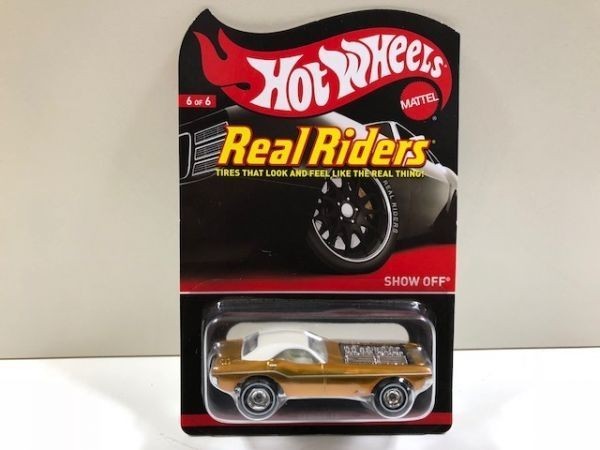 期間限定セール ! レア 【 2011 RLC 会員 3500台 限定 】REAL RIDERS / SHOW OFF / ショー オフ HOT WHEELS リアル ライダー 管理A7