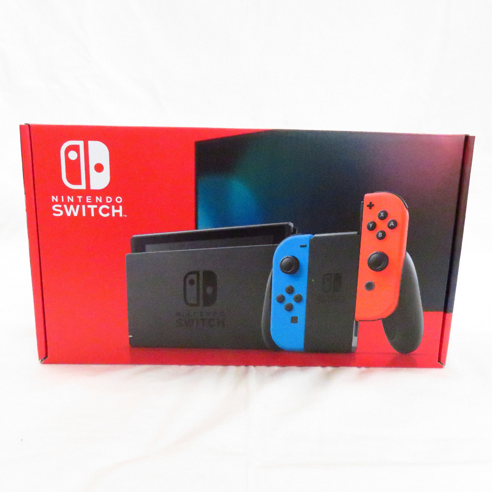 Th888071 任天堂 Nintendo Switch スイッチ 本体 HAD-S-KABAA ネオンブルー・ネオンレッド Nintendo 新品・印有
