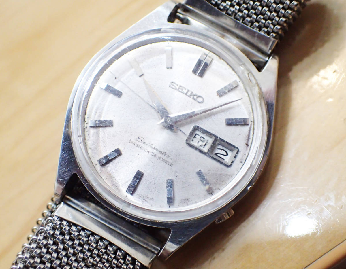 貴重 SEIKO/セイコーマチック ウィークデーター ◇35石/6218-8950 