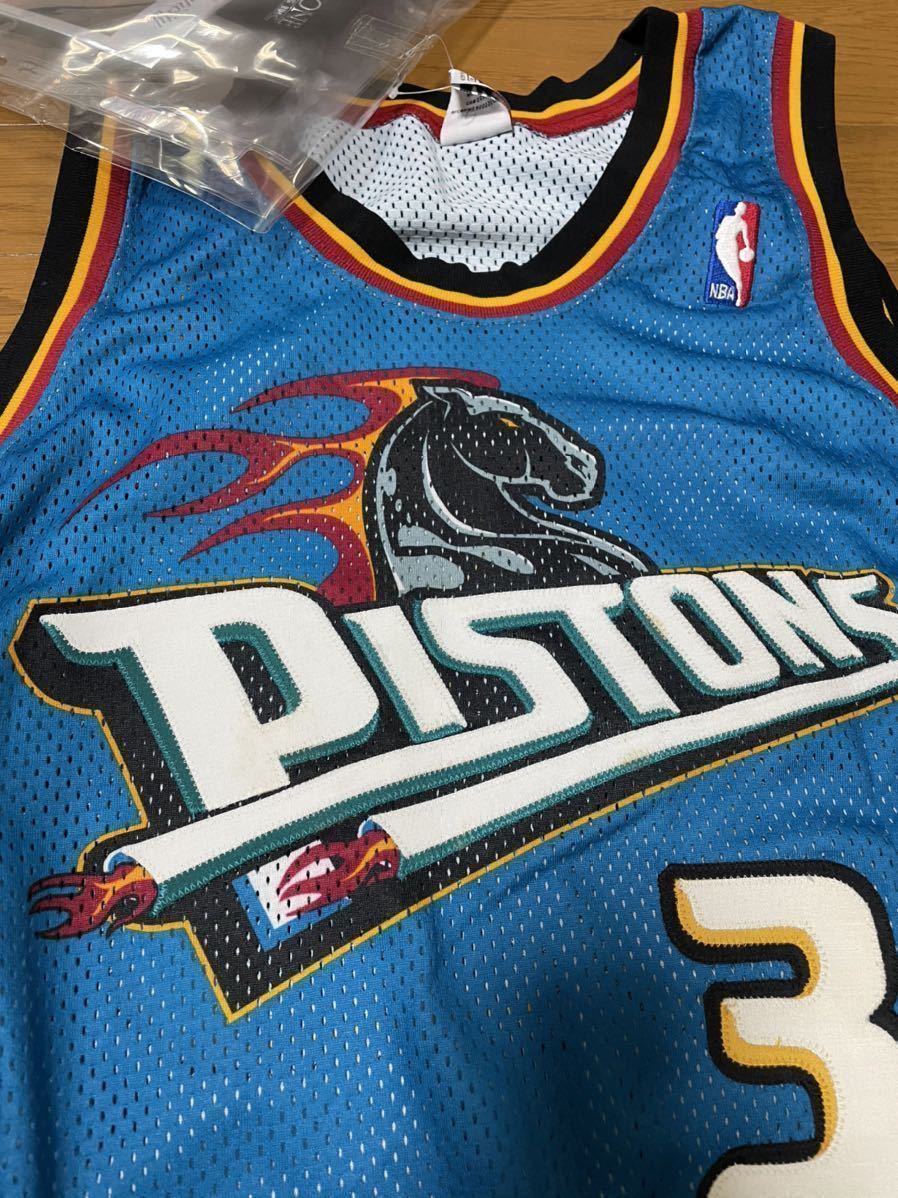 Grant NBA Pistons Detroit Hill #33 Vintage Jersey 90s Champion