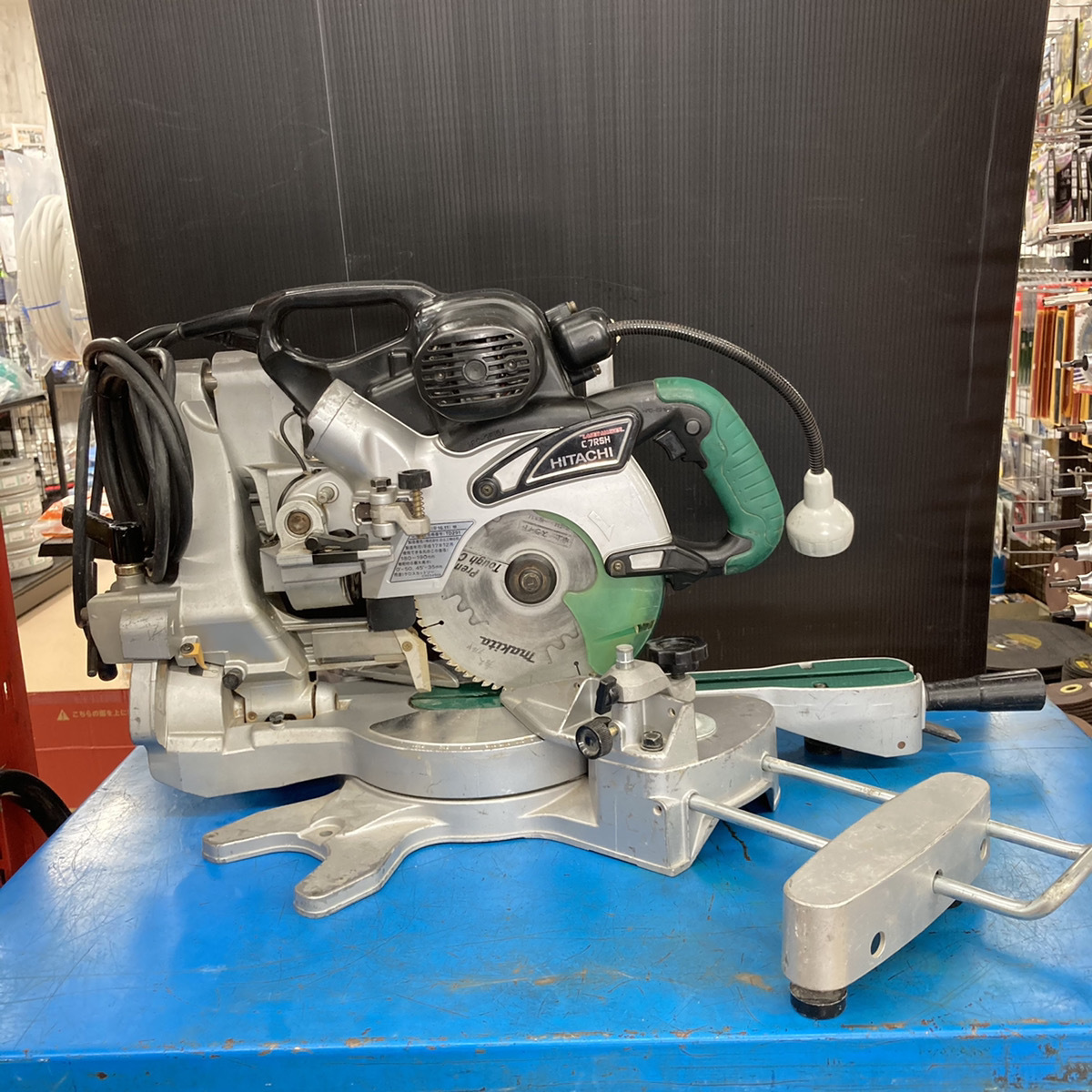 【中古品】日立工機/日立/HITACHI 卓上スライド丸のこ C7RSH■領収書OK■190mm レーザー搭載