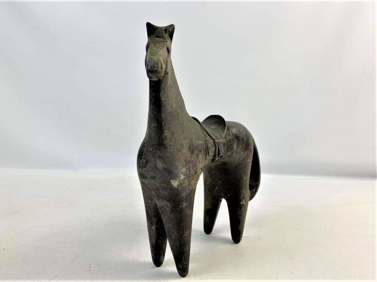 馬 -馬 2026年最新Yahoo!オークション 銅 置物(銅製)の中古品・新品 置物の