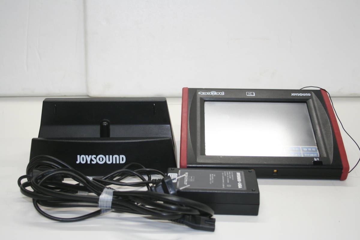 ひ12未清掃特価 キョクナビ JR-300BK充電器セットUGA-10 動作確認 JOYSOUND キョクナビ UGA オーディオ機器 品 充電器セット｜Yahoo