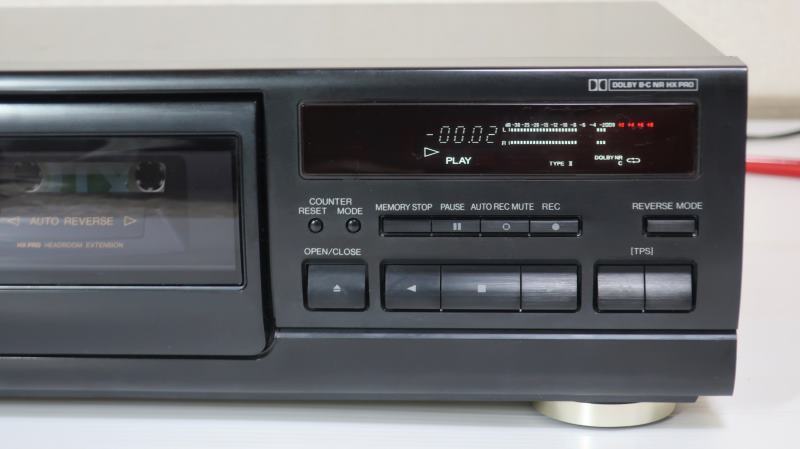 Technics オートリバースカセットデッキ RS-TR4750 現状渡し Technics オートリバースカセットデッキ RS-TR4750 現状渡し