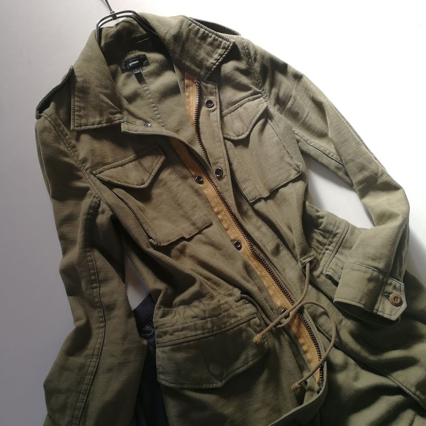 ☆green☆(現HYKE) M-65 ミリタリーコート モッズコート コットン100