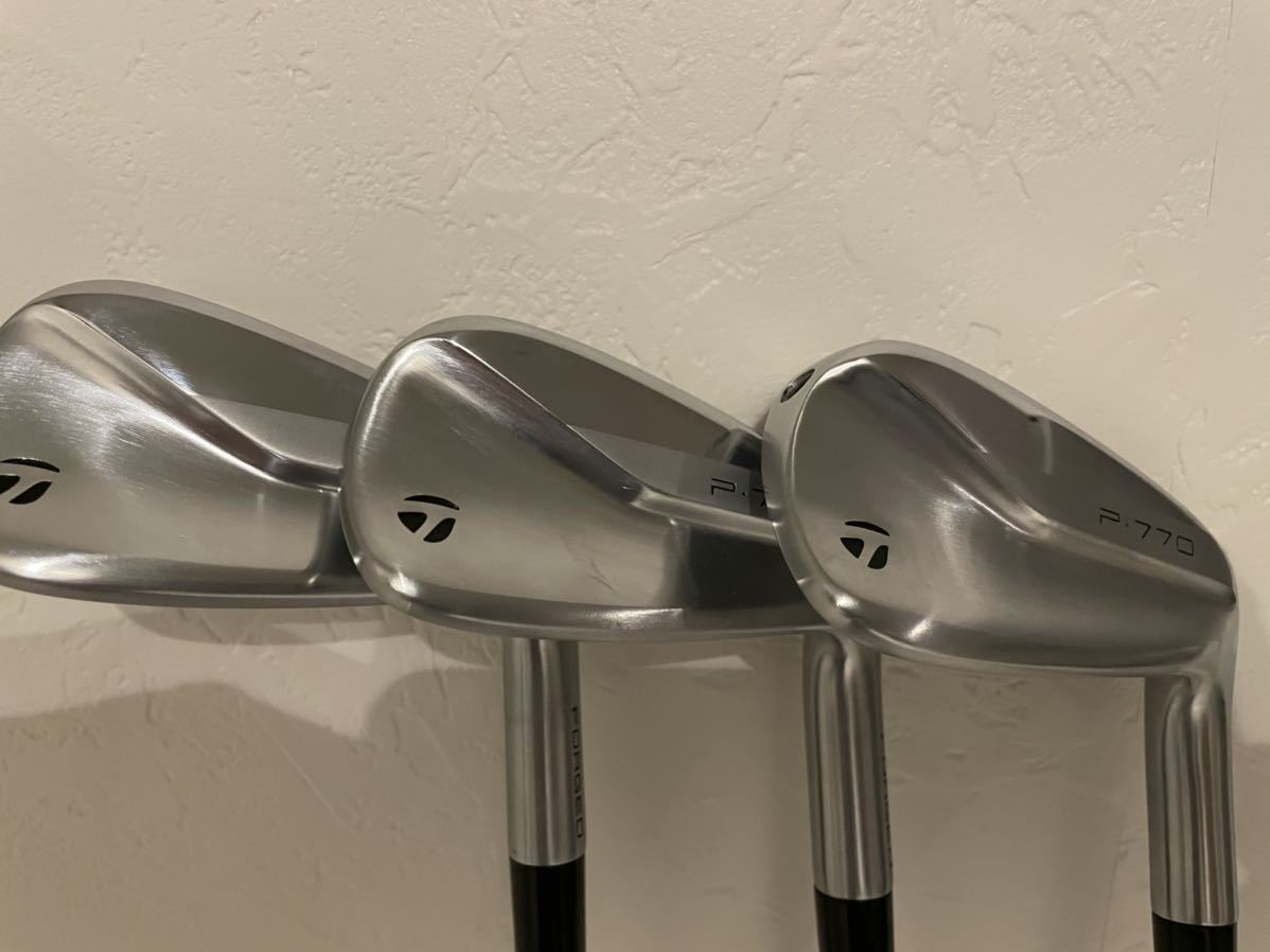 ★新品同様★TaylorMade テーラーメイド P770★6本セット(#5-Pw)★ KBS TOUR 120 (S)★KBSツアー★