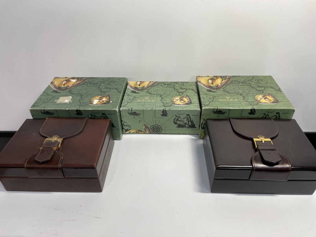 1円～ ロレックス Rolex 箱 ケース 化粧箱 BOXCASE 3個 まとめ 山
