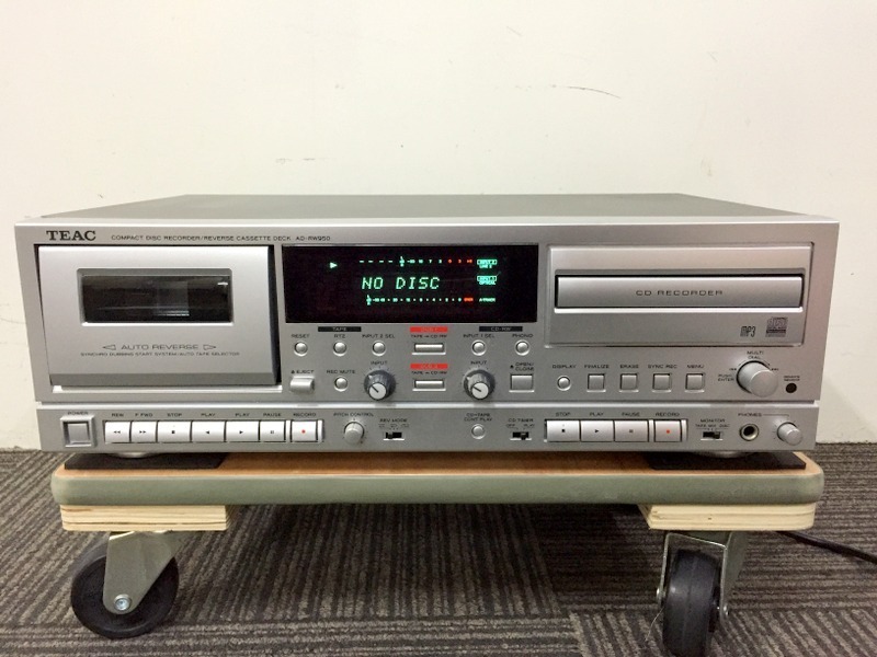 AD-RW950 TEAC CDレコーダー⁄カセットデッキ ティアック | オーディオ