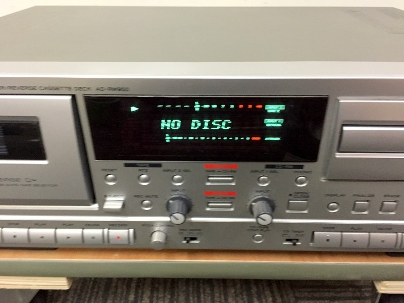 AD-RW950 TEAC CDレコーダー⁄カセットデッキ ティアック | オーディオ