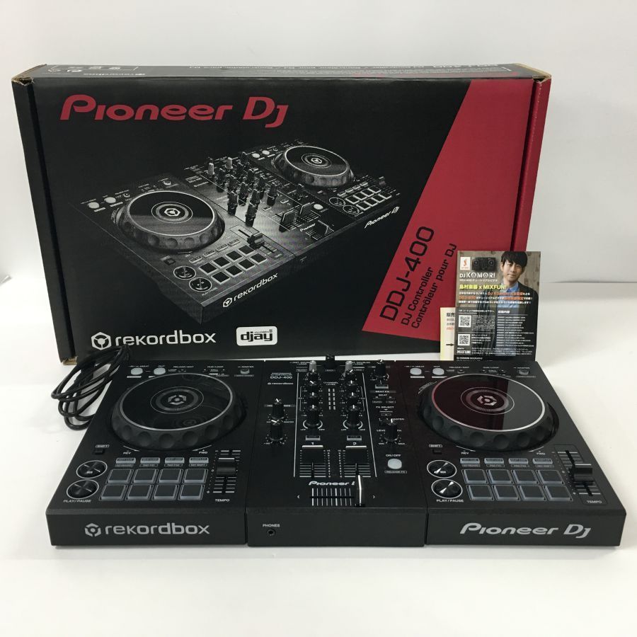 ジャンク品 Pioneer DDJ-400 DJコントローラー ジャンク品】 Pioneer DJ DDJ-400 DJ コントローラー ジャンク 【112