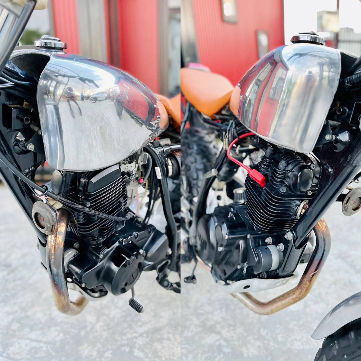 TW200 2JL ヤマハ 実働 公式通販 書類鍵付き カスタム車 スカチューン 