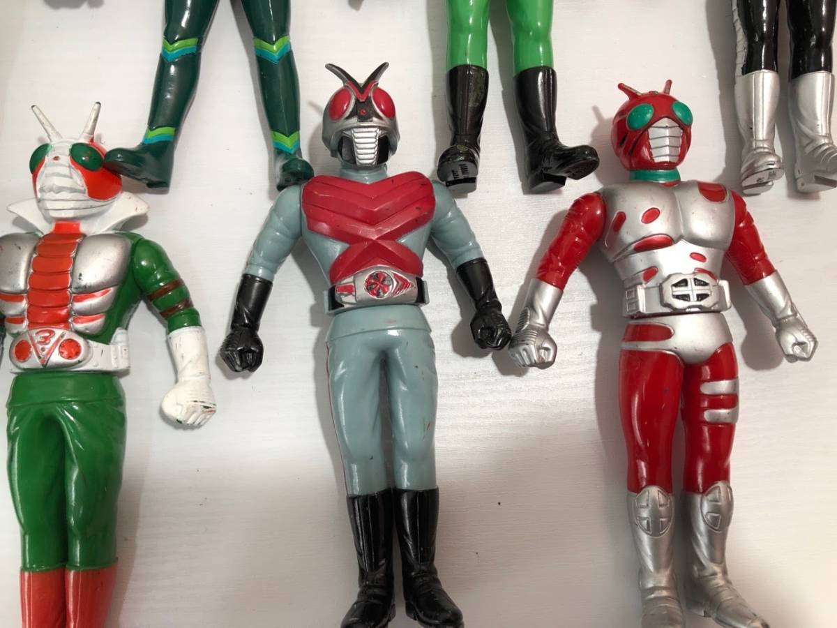 ライダーヒーローシリーズ ビッグサイズソフビフィギュア 136体セット