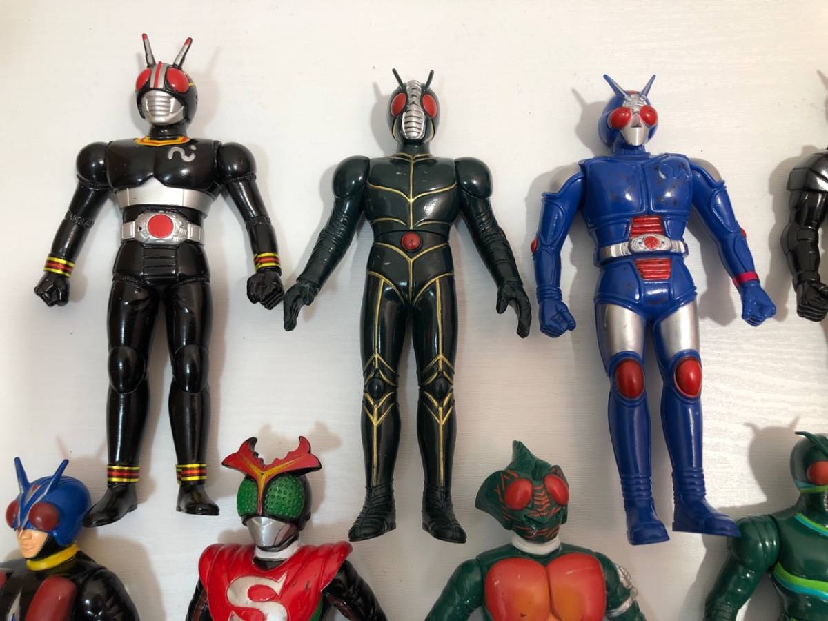 お得◎ ソフビ140体特大セット ウルトラマン 仮面ライダー 戦隊もの ソフビヒーローウルトラマン対決セット ウルトラマンタイガ登場編