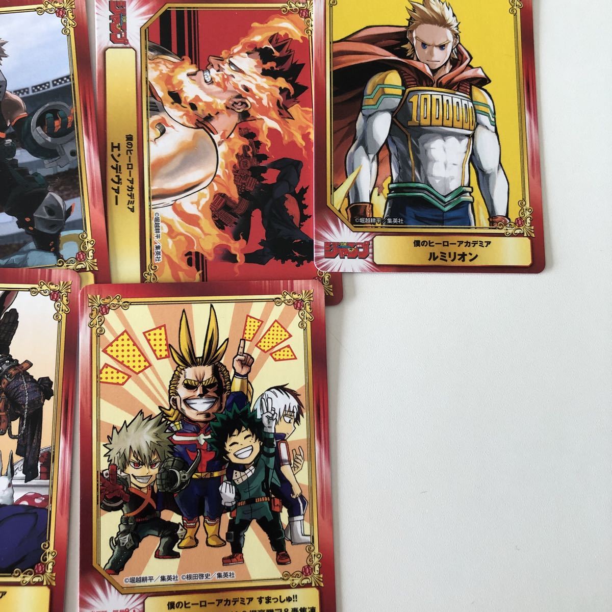 僕のヒーローアカデミア 特典 フェア カード 非売品 爆豪勝己 轟焦凍 