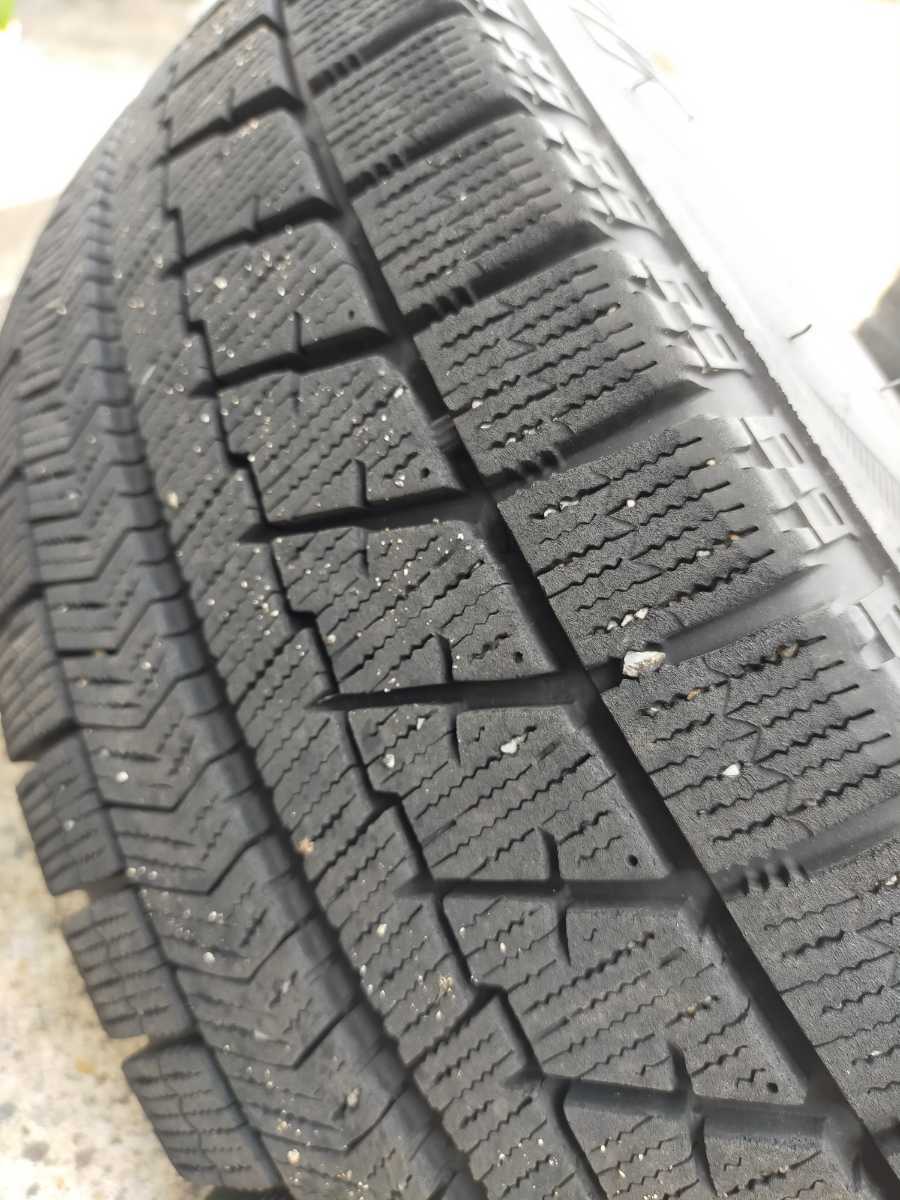 社外アルミ185/70/14ブリザックVRX.8分山４本セット。キューブ、ポルテ、Bb等。_5