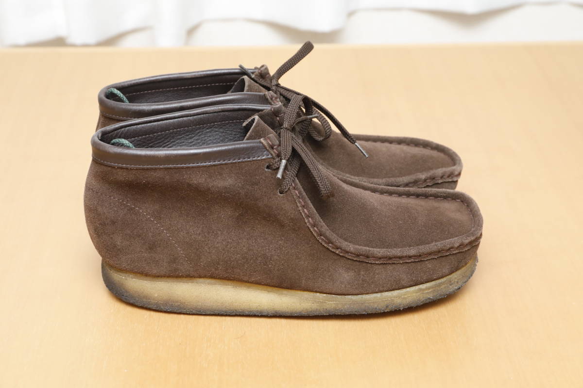 Clarks Wallabee Boot クラークス ワラビーブーツ ブラウン us9 1/2  